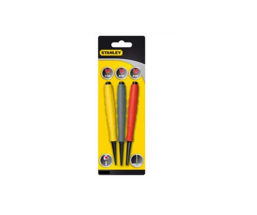 Stanley DynaGrip 0-58-930 Nail Punch Set 0.8, 1.6 &amp; 2.4mm -Household Tools Shop 0 58 930 2