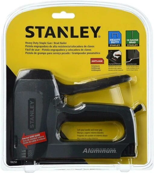 Stanley 0-TR250 Heavy Duty Hand Stapler Staple Gun &amp; Brad Gun -Household Tools Shop 0 TR250 1