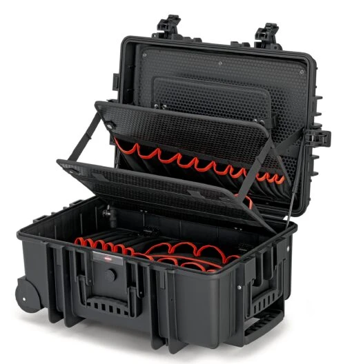 Knipex 00 21 37 LE "Robust45 Move" Empty Professional Fly Case Mobile Plastic Tool Box -Household Tools Shop 00 21 37 LE scaled 1