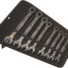 Wera 020012 Joker 8 Piece Ratcheting Combination Spanner Set 5/16-3/4" AF -Household Tools Shop 020012