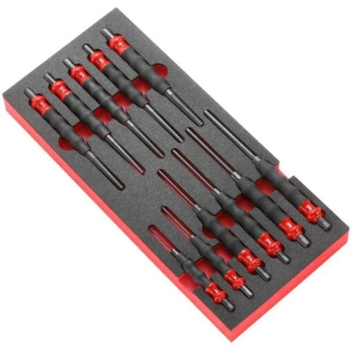 Facom MODM.CG 11 Piece Sheathed Drift Punch Set Supplied In Foam Module Tray 2-8mm -Household Tools Shop 103114