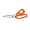 BETA 1131CK KEVLAR &amp; FIBRE OPTICS SCISSORS -Household Tools Shop 103682