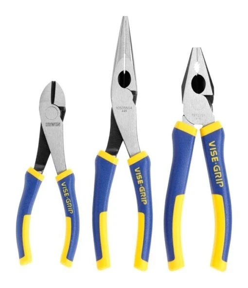 Irwin Vise-Grip 10505483 3 Piece Pro Plier Set -Household Tools Shop 10505483 3