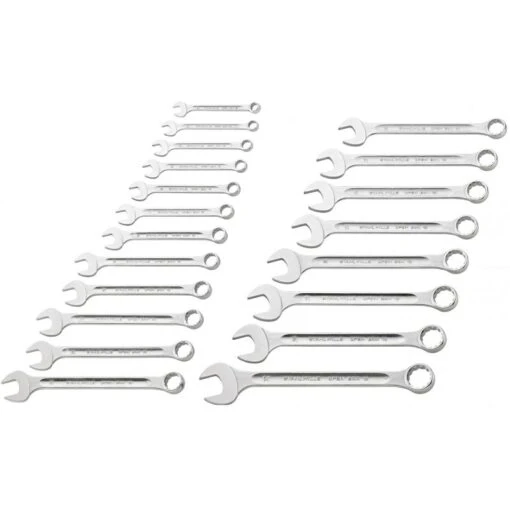 Stahlwille '13a/20' 20 Piece AF Open Box Combination Spanner Set 1/4" - 1.1/4" AF -Household Tools Shop 110737