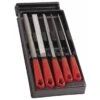 Facom MOD.LIM 5 Piece File Set Supplied In Plastic Module Tray -Household Tools Shop 118208