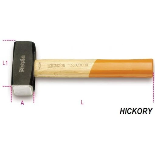 Beta 1380 Lump (Club) Hammer 1500g / 1.5kg -Household Tools Shop 132879