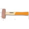 Beta 1385 Copper Head Club (Lump) Hammer Wooden Shaft 600g / 0.6kg -Household Tools Shop 132912