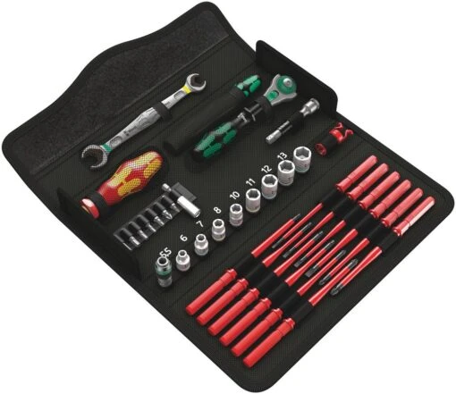 Wera 135870 Kraftform Kompakt 35 Piece W2 Maintenance Tool Kit -Household Tools Shop 135870