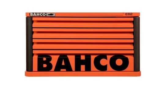 Bahco 1482K4 E82 4 Drawer Top Chest Tool Box For E72 Roll Cabs - Orange -Household Tools Shop 1482K4 1