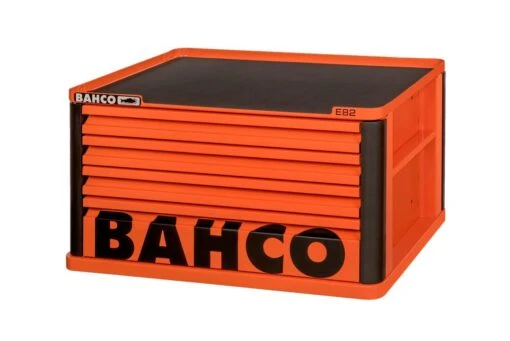 Bahco 1482K4 E82 4 Drawer Top Chest Tool Box For E72 Roll Cabs - Orange -Household Tools Shop 1482K4 3