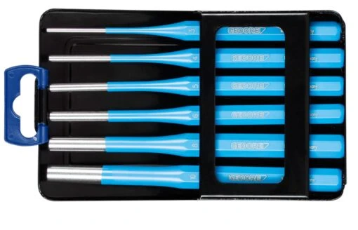 Gedore 316D 6 Piece Pin Punch Set In A Steel Case - Made In Germany -Household Tools Shop 174259817