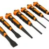 Bahco 3654BMS/7 Comfort Grip 7 Piece Mason's Punch &amp; Chisel Set -Household Tools Shop 3654BMS 7