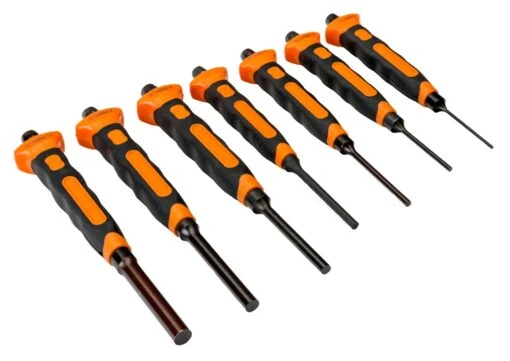 Bahco 3734BMS/7 Comfort Grip 7 Piece Parallel Punch Set 2-10mm -Household Tools Shop 3734BMS 7