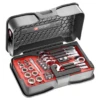 Facom 467BS.BOX Ultra Compact Ratchet Spanner, Socket And Bit Set -Household Tools Shop 467BS.BOX