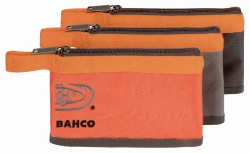 Bahco 4750FB7-01 3 Pocket Storage Zipper Pouch Bag Case - Small -Household Tools Shop 4750FB7 01 1