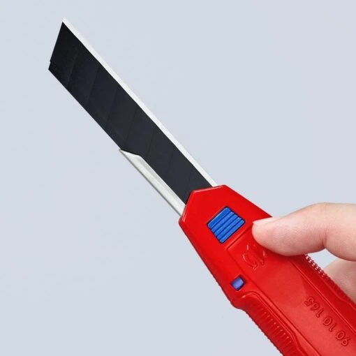 Knipex 90 10 165 BK CutiX Universal Knife 165 Mm (With Stabilisation Bar) -Household Tools Shop 9010165BK 00 F A 04