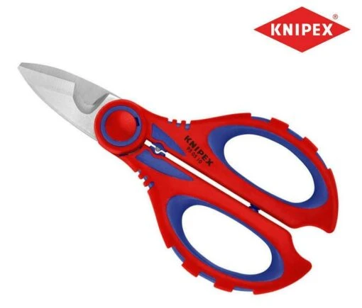 Knipex 95 05 10 SB Electricians Scissors Wire Cable Cutters / Shears + Clip -Household Tools Shop 950510