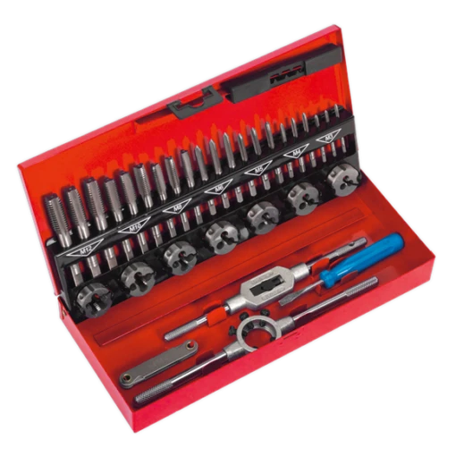 Sealey Tools AK3015 32 Pce. Tap &amp; Die Set - Metric M3 - M12 -Household Tools Shop AK3015