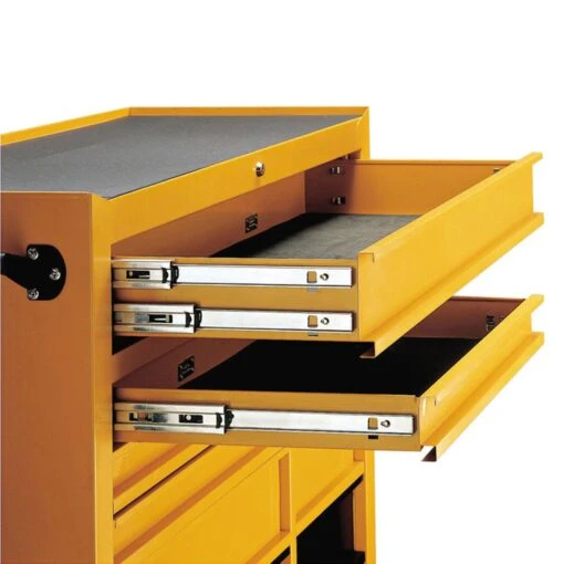 Beta C38 11 Drawer XL Mobile Roller Cabinet – Orange -Household Tools Shop C38 1 2