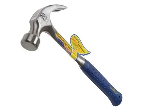 Estwing E3/20C Curved Claw Hammer - Vinyl Grip 560g (20oz) -Household Tools Shop E320C