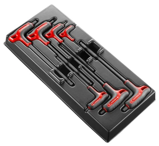 Facom MOD.84TZSA 7 Piece T-Handle Hexagon Key Set Supplied In Plastic Module Tray 3-10mm -Household Tools Shop MOD.84TZSA 1