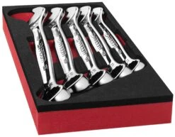 Facom MODM.440-2 5 Piece Metric Combination Spanner Set In Foam Module 27-34mm -Household Tools Shop MODM.440 2 PH02