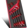 Facom MODM.55A-1 7 Piece Metric Double Ended Offset Ring Spanner Set Supplied In Foam Module Tray 6-19mm -Household Tools Shop MODM.55 1 PB01 scaled 1