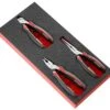 Facom MODM.CPEA0 3 Piece Combination, Long And Side Cutting (Snips) Plier Set Supplied In Foam Module Tray -Household Tools Shop MODM.CPEA0