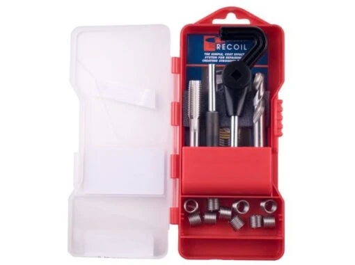 Recoil RCL33048 15 Piece UNC Thread Repair Kit 1/4 X 20 TPI -Household Tools Shop RCL35068