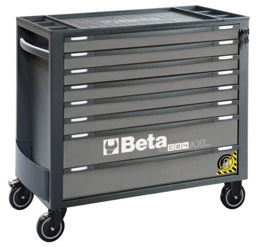 Beta RSC24AXL/8-A 8 Drawer Extra Long Mobile Roller Cabinet With Anti-Tilt System - Anthracite Grey -Household Tools Shop RCS24AXL 8 A scaled 1