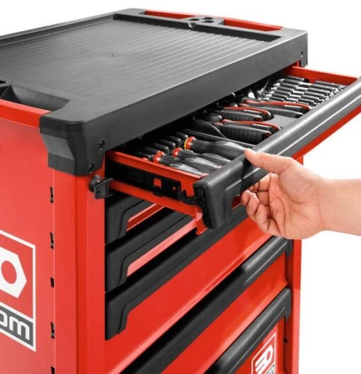 Facom ROLL.6M3A 6 Drawer Mobile Roller Cabinet - Red -Household Tools Shop ROLL.6