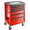 Facom ROLL.6M3A 6 Drawer Mobile Roller Cabinet - Red -Household Tools Shop ROLL.6M3A