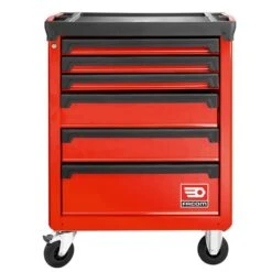 Facom ROLL.6M3A 6 Drawer Mobile Roller Cabinet - Red -Household Tools Shop ROLL.6M3A 2