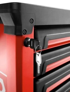 Facom ROLL.6M3A 6 Drawer Mobile Roller Cabinet - Red -Household Tools Shop ROLL.6M3A 3