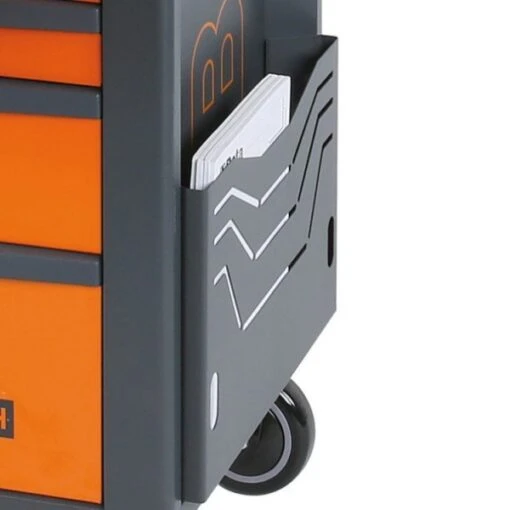 Beta RSC24/8 8 Drawer Mobile Roller Cabinet Orange With Grey Sides -Household Tools Shop RSC24 5 drawer 4 1