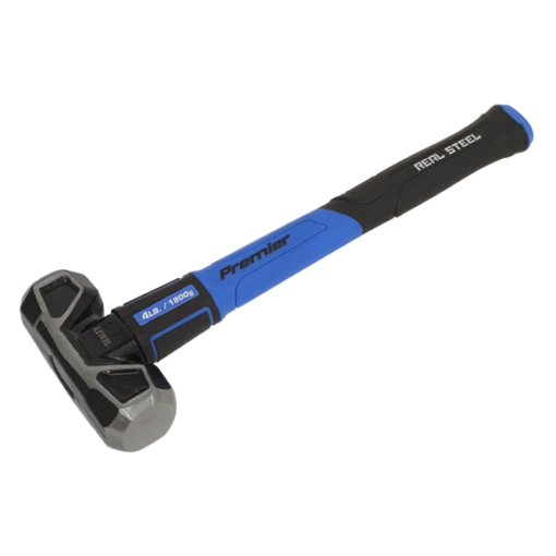 Sealey SLHG04 4lb Club / Lump Short Sledge Hammer - Graphite Handle With Rubber Grip -Household Tools Shop SLHG04 DFC0412790