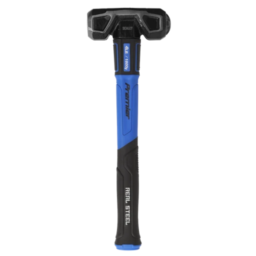 Sealey SLHG04 4lb Club / Lump Short Sledge Hammer - Graphite Handle With Rubber Grip -Household Tools Shop SLHG04 STRAIGHT DFC0423347