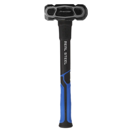 Sealey SLHU041 4lb Unbreakable Club Lump Hammer - Long Handle With Rubber Grip -Household Tools Shop SLHU041 STRAIGHT DFC0423357