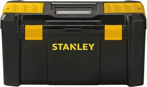 Stanley STST1-75520 Essential 19" Toolbox With Organiser Top, Plastic Latches. Tool Box -Household Tools Shop STST1 75520 1