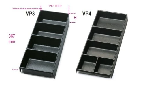 Beta VP4 Small Parts Tray Thermoformed Plastic Cabinet Divider Organiser -Household Tools Shop VP3 VP4