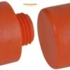 Thor 73-416PF Replacement Orange Plastic Face For Wooden &amp; Plastic Handle Hammer 50mm - 2 Pack -Household Tools Shop XTHO406PF 2PACK 1